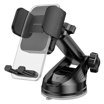 Holder Proove Crystal Clamp Plus Suction type Car Mount