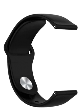 Ремешок 22mm HOCO WH11 Flexible Silicone Black