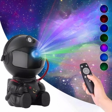 Ночник Astronaut Nebula Projector Star / Black HR-F3