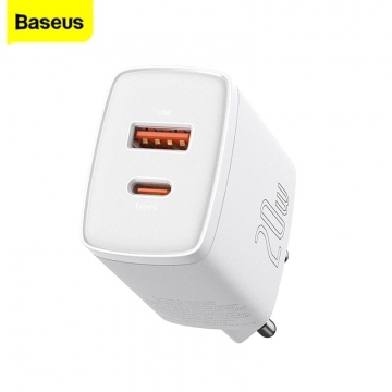 СЗУ блочок Baseus Compact Quick Charger U+C 20W