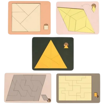 Головоломка детская интерактивная Ummi Wooden Puzzle