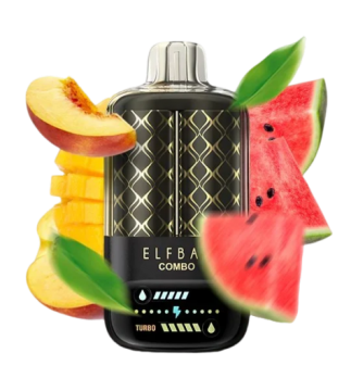 Сигарета электронная ELFBAR Combo 25000 Peach Mango/Watermelon