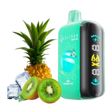 Сигарета электронная ELFBAR 25000 Raya D3 Kiwi Pineapple Ice