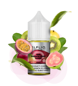 Жидкость для электронных сигарет ELFLIQ 5% 30 ml Kiwi Passion Fruit Guava