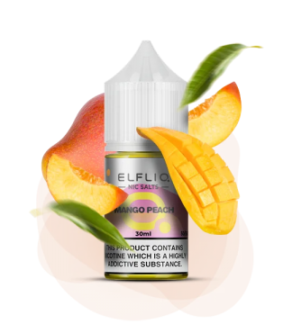 Жидкость для электронных сигарет ELFLIQ 5% 30 ml Mango Peach