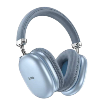 Наушники HOCO Bluetooth W35 Max голубые