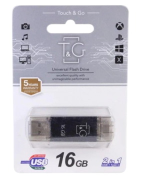 Флешкарта 16 GB T&G USB/TYPE-C