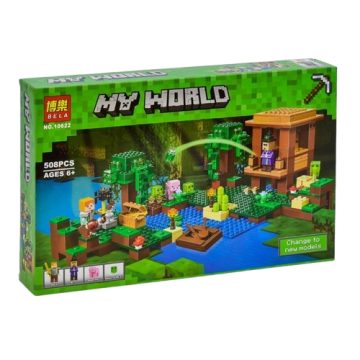 Игрушка конструктор "MC" 10622 "Хижина ведьмы" (24/2) 508 деталей