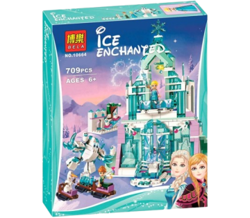 Игрушка конструктор 10664 "Ледяной дворец" 709 деталей