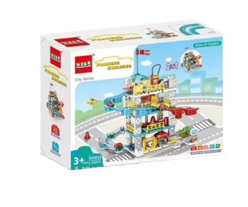Игрушка конструктор 16003 "Парковка" 212 деталей