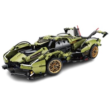 Игрушка конструктор Автомобиль J 2014 1158 деталей