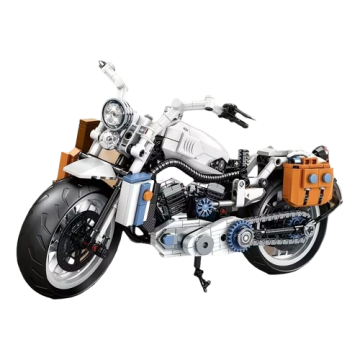 Игрушка конструктор Мотоцикл K2193 827 деталей