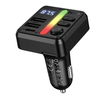 АЗУ блочок HOCO E89 Libre 45W (1A1C) + FM модулятор