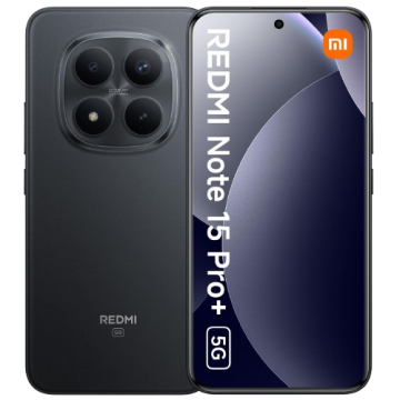 Смартфон Xiaomi Redmi Note 15 Pro+ 5G (8/256) Sim+eSim Black
