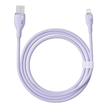 USB cable iPhone 5 Baseus Pudding Series Fast Charging 2.4A (1,2m)