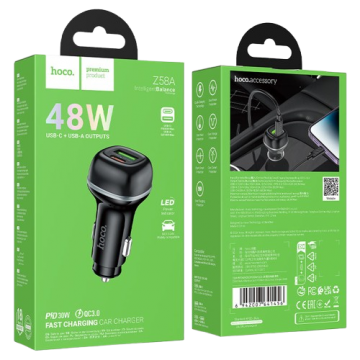 АЗУ блочок Hoco Z58A Rank 48W PD30W+QC3.0