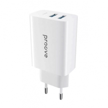 СЗУ блочок Proove Rapid 30W (2 USB + TYPE-C)